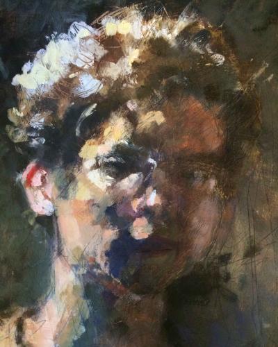 Oil Painting Portrait of Todd Miyashiro